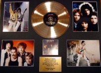 Gold Discs QUEEN gold